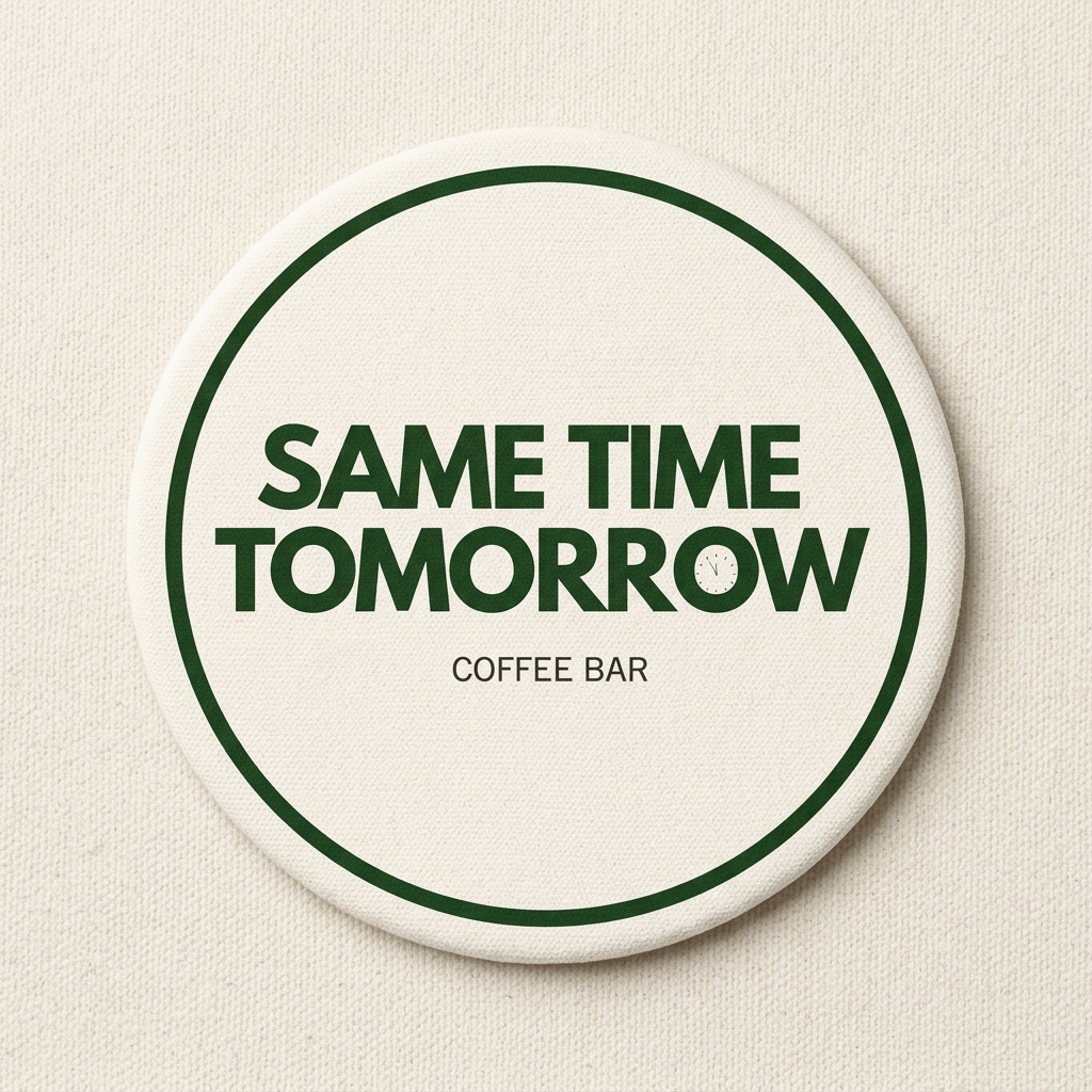 Same Time Tomorrow Coffee Bar logo